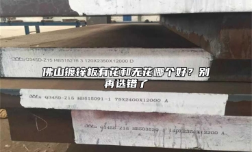 佛山镀锌板有花和无花哪个好？别再选错了